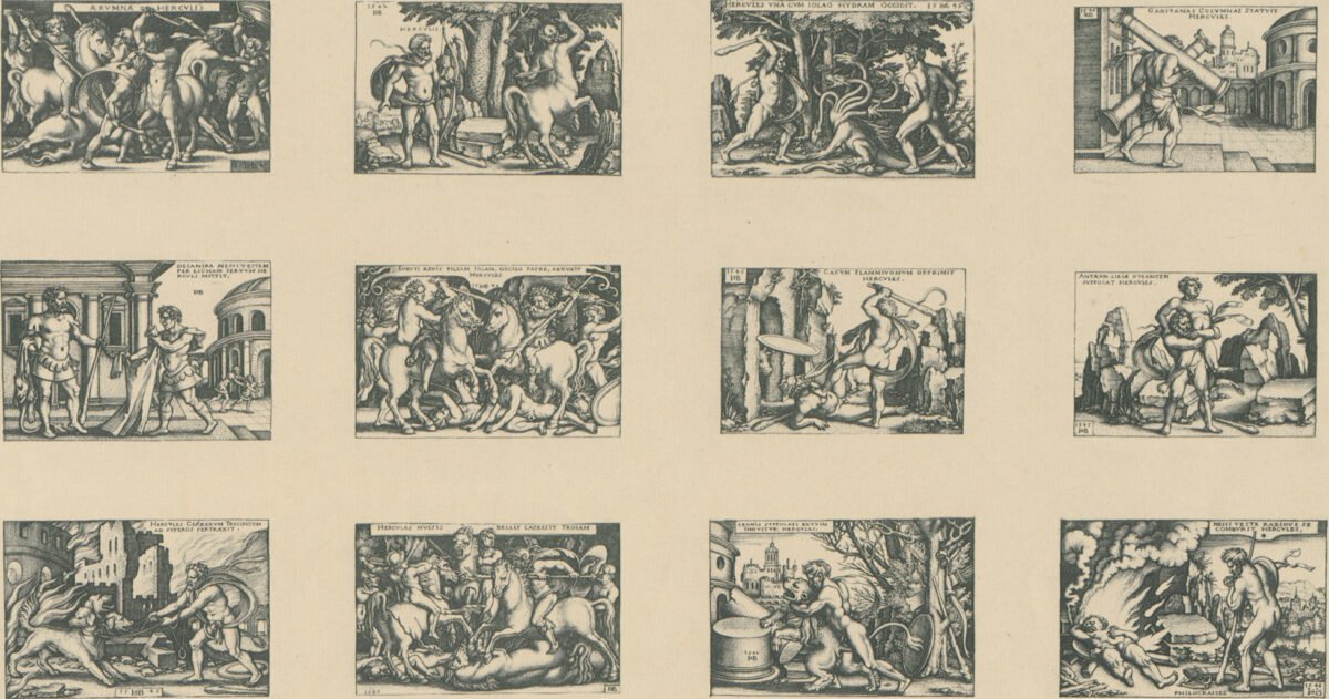 <span class="numbwork">1524</span > <span class="bullwork">•</span > Los doce trabajos de Hércules