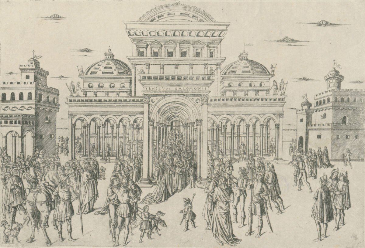 <span class="numbwork">1525</span > <span class="bullwork">•</span > Visita de la reina de Saba a la corte del rey Salomón