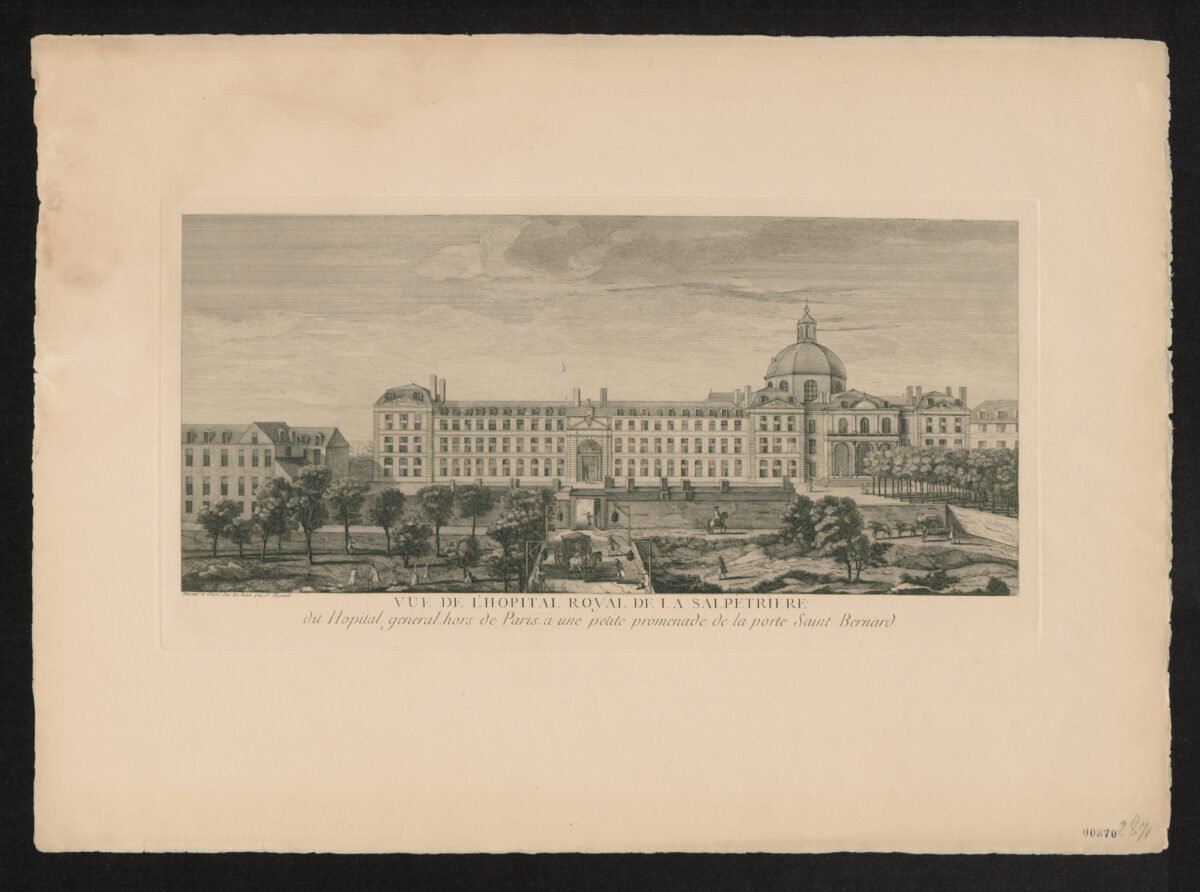 <span class="numbwork">1528</span > <span class="bullwork">•</span > Vista del Hospital Real de La Salpetriere (Hospital General - París) - Image 2