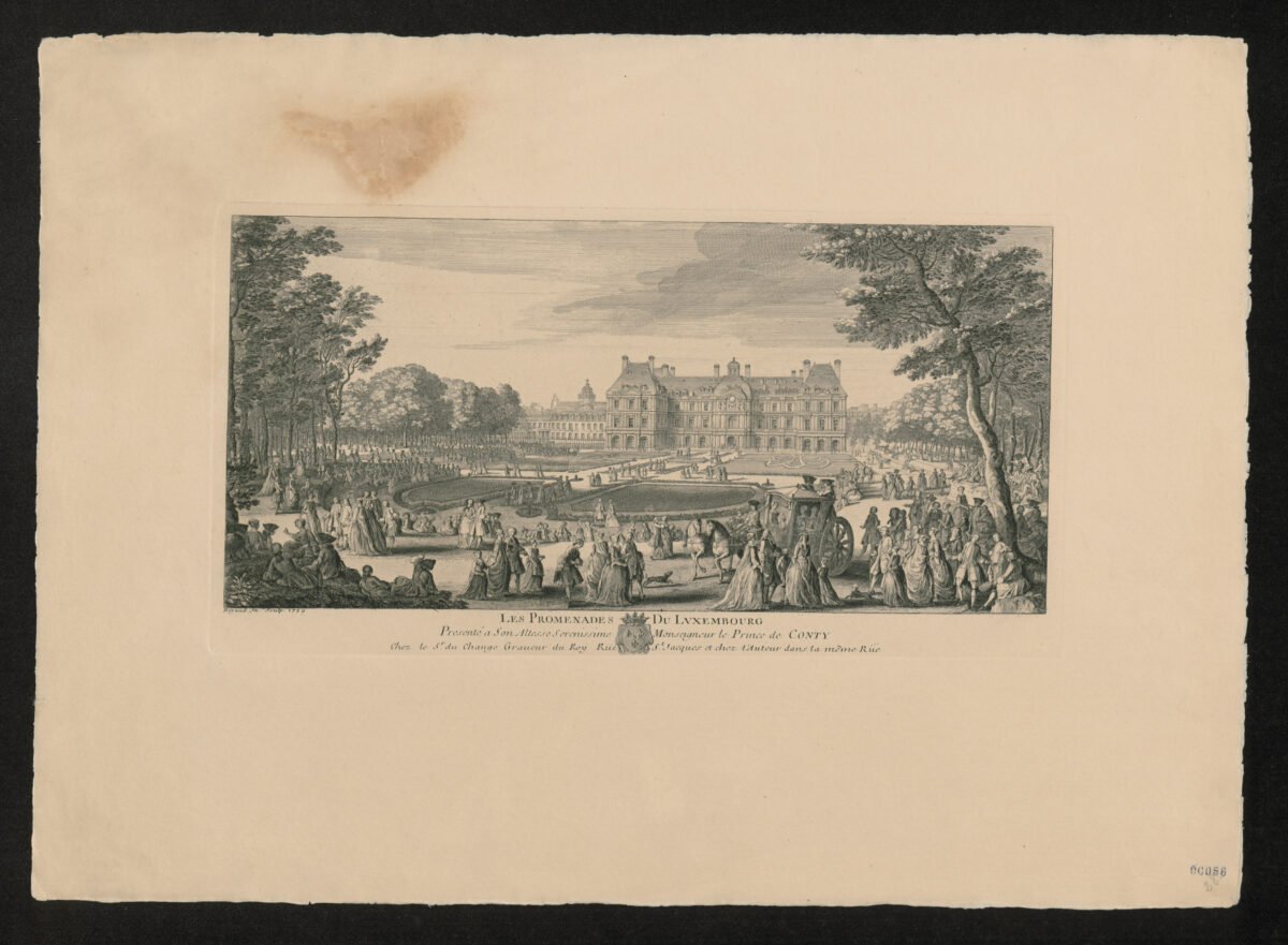<span class="numbwork">1538</span > <span class="bullwork">•</span > Los paseos por los jardines de Luxemburgo en París - Image 2