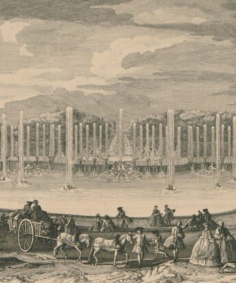 <span class="numbwork">1546</span > <span class="bullwork">•</span > Vista de la Fuente de Neptuno en el Jardín de Versalles