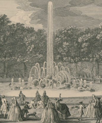 <span class="numbwork">1554</span > <span class="bullwork">•</span > Fuente del bosquete del encelado en los Jardines de Versalles