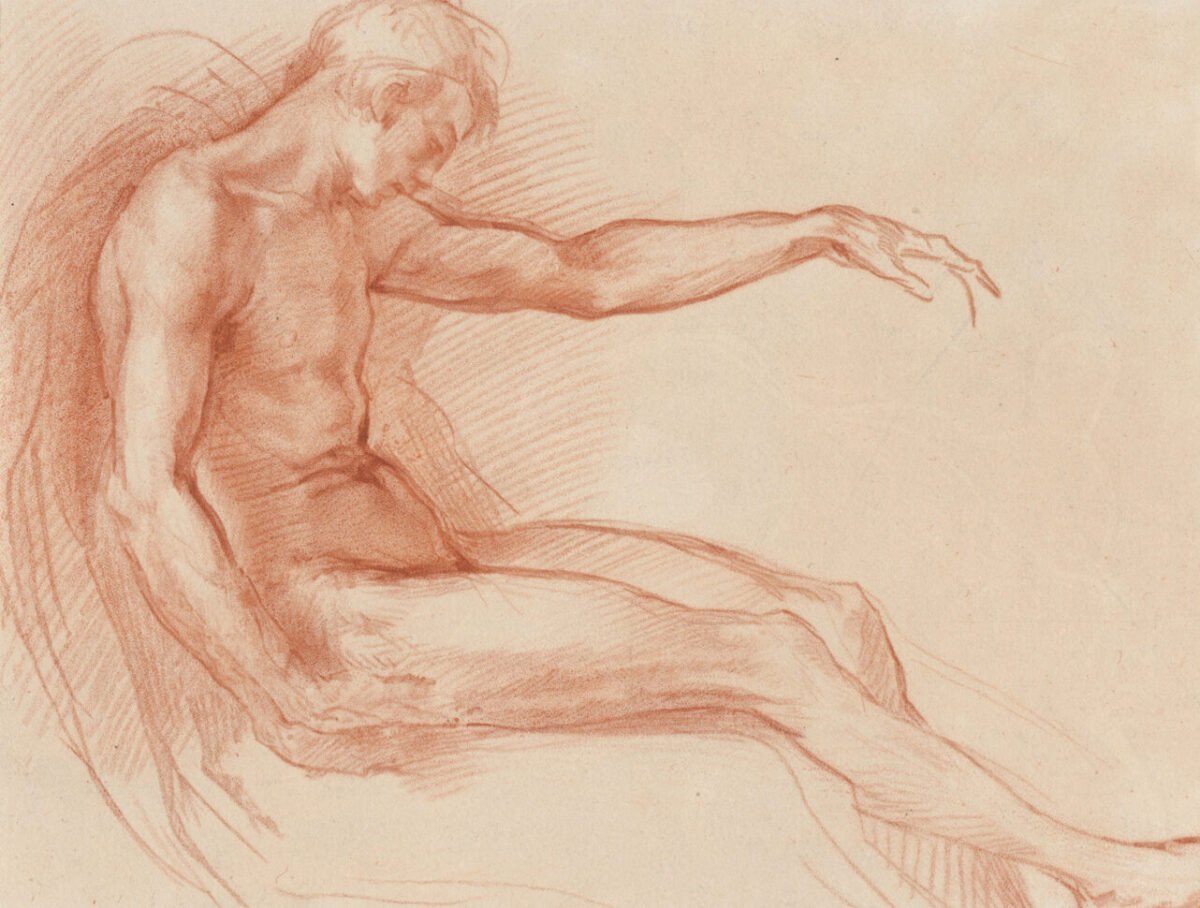 <span class="numbwork">1565</span > <span class="bullwork">•</span > Estudio de la figura de un hombre