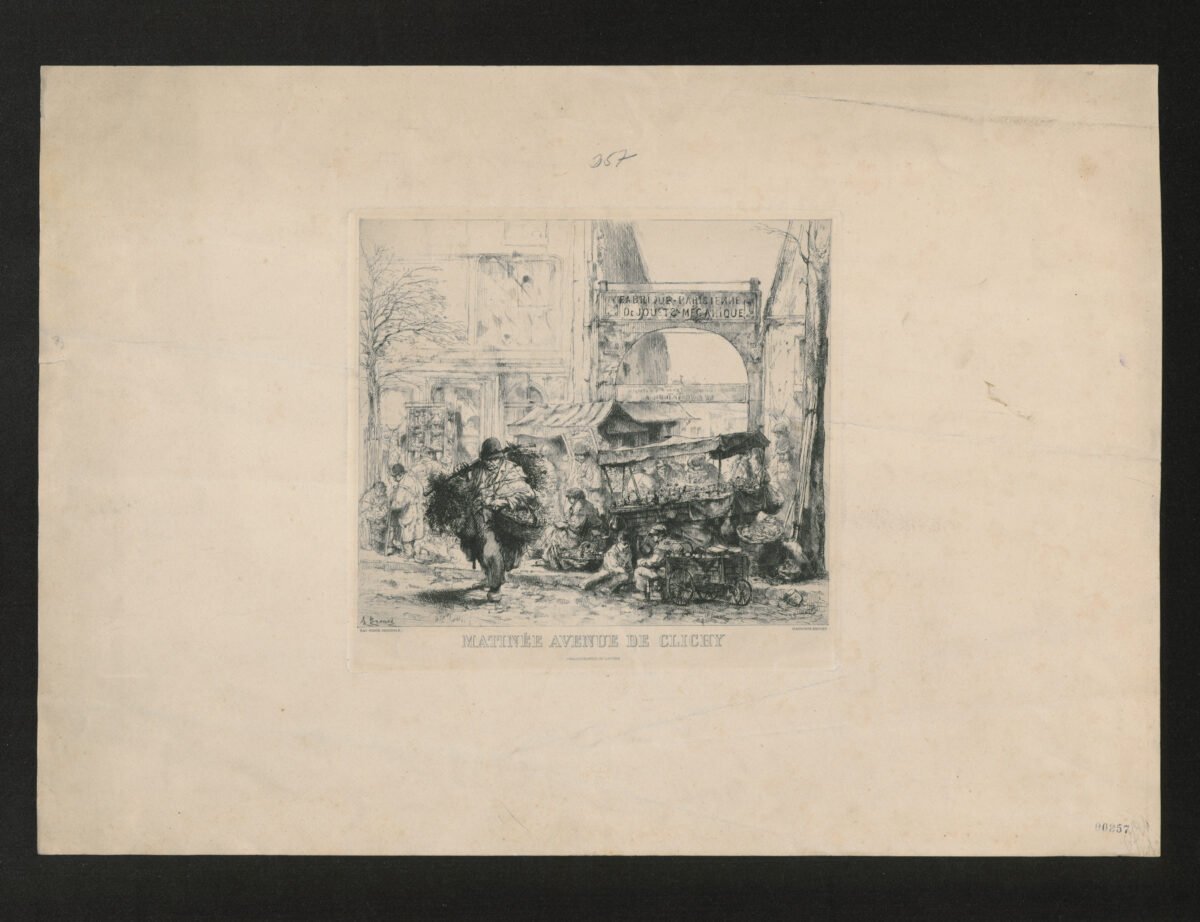 <span class="numbwork">1576</span > <span class="bullwork">•</span > Una mañana en la Avenida de Clichy - Image 2