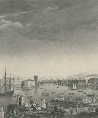 <span class="numbwork">1577</span > <span class="bullwork">•</span > Entrada al puerto de Marsella