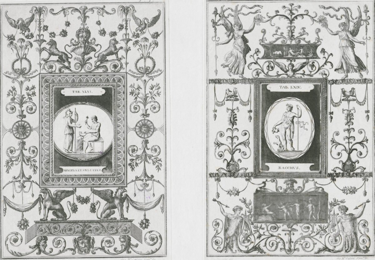 <span class="numbwork">1589</span > <span class="bullwork">•</span > Minerva y Vulcano - Baco