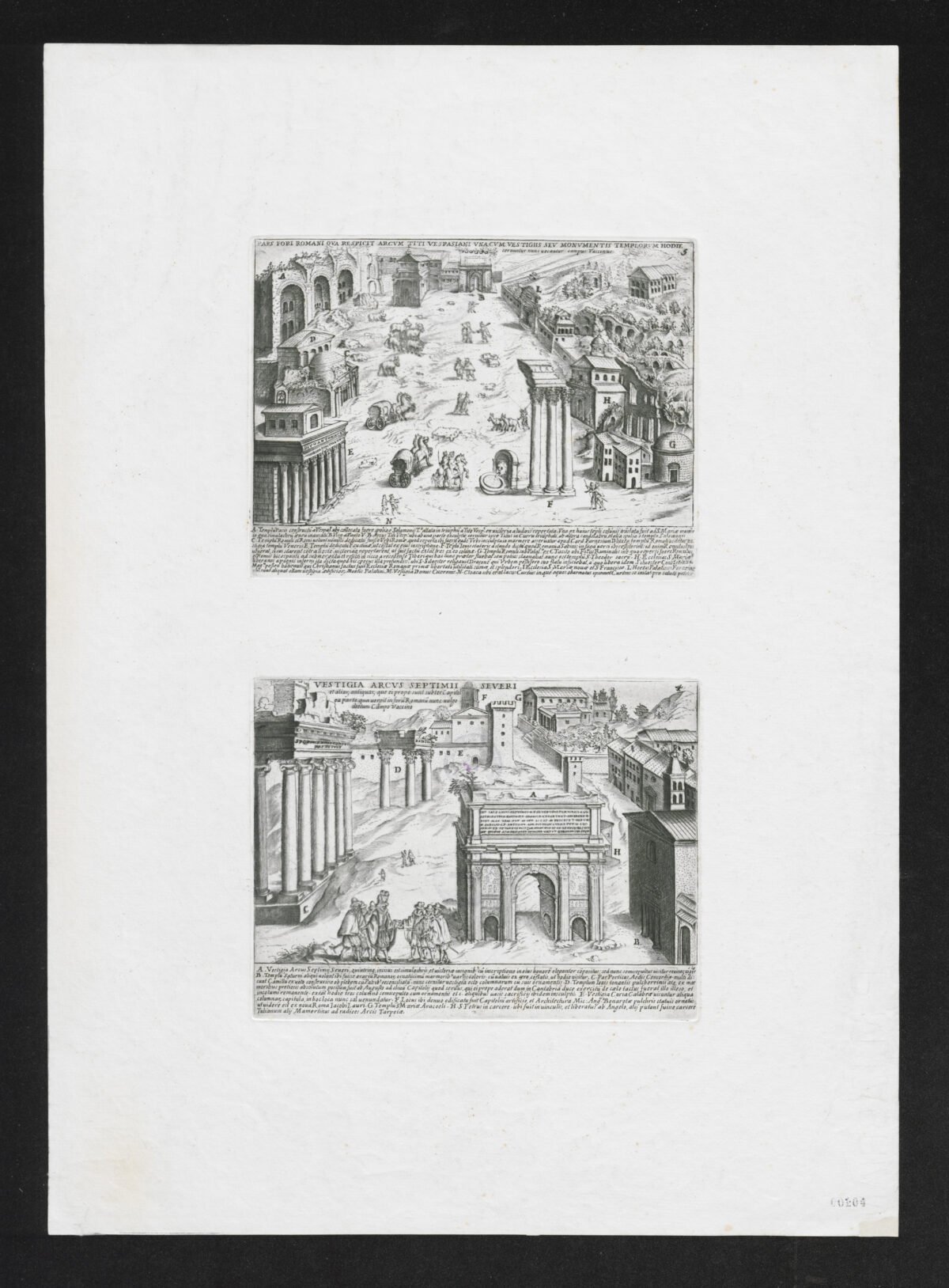 <span class="numbwork">1590</span > <span class="bullwork">•</span > El Foro Romano - El arco de Septimio Severo - Image 2