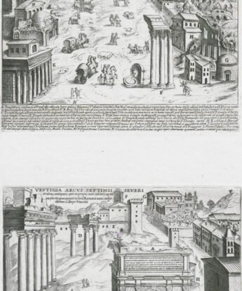 <span class="numbwork">1590</span > <span class="bullwork">•</span > El Foro Romano - El arco de Septimio Severo