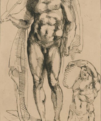 <span class="numbwork">1593</span > <span class="bullwork">•</span > Estudio de hombre desnudo