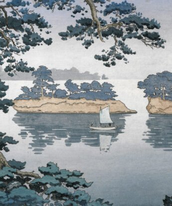 <span class="numbwork">1680</span > <span class="bullwork">•</span > Lluvia de primavera en Matsushima