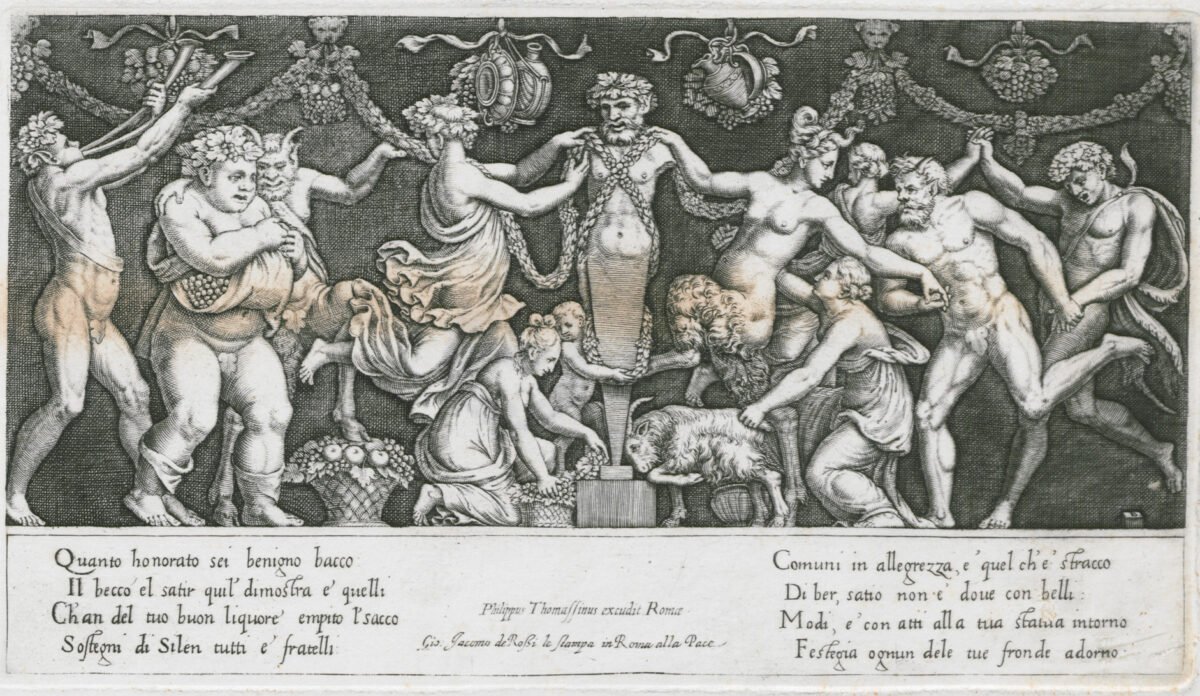 <span class="numbwork">1603</span > <span class="bullwork">•</span > Sacrificio a Príapo - Apolo y Marsias - Cuatro cupidos - Tres cupidos jugando con un avestruz - Image 7