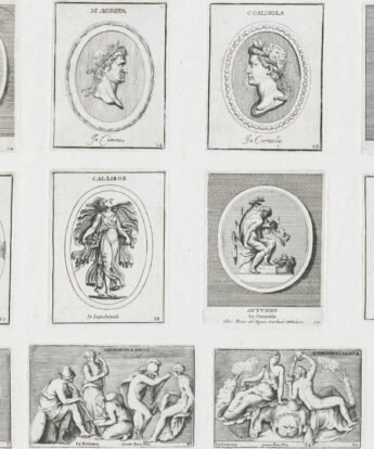 <span class="numbwork">1604</span > <span class="bullwork">•</span > Marco Agripa - Calígula - Septimio Severo - Hércules y el Cancerbero - Calírroe - Otoño - Bustuario - Afrodita - Sacrificio a Baco - Mujer y hombre - Tres cupidos y dos delfines