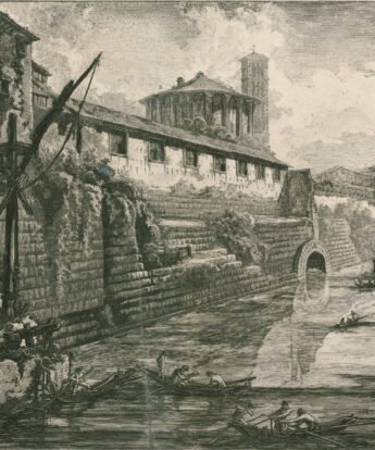 <span class="numbwork">1606</span > <span class="bullwork">•</span > Vista de la Cloaca Máxima de Roma