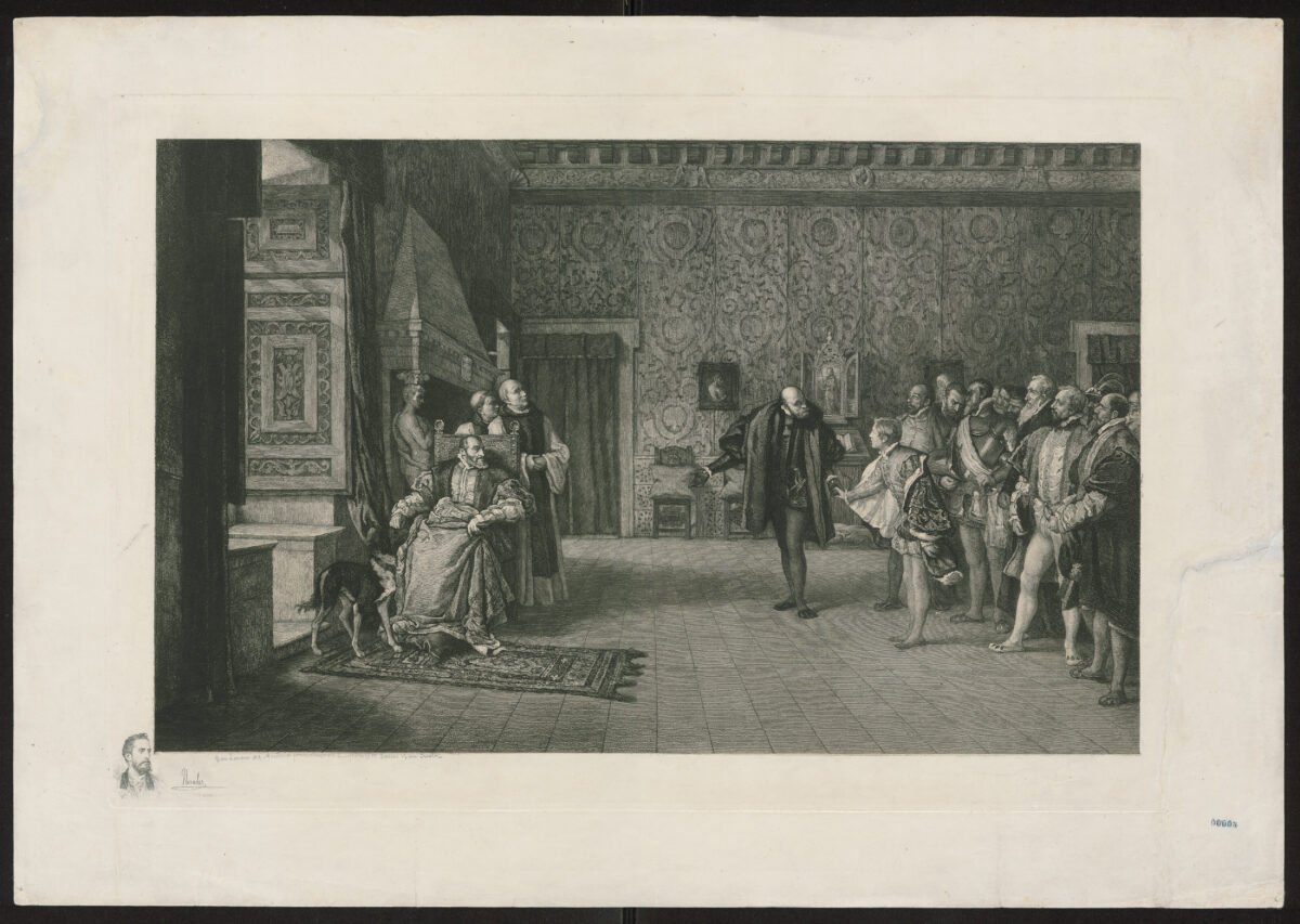 <span class="numbwork">1612</span > <span class="bullwork">•</span > Presentación de don Juan de Austria al emperador Carlos V - Image 2