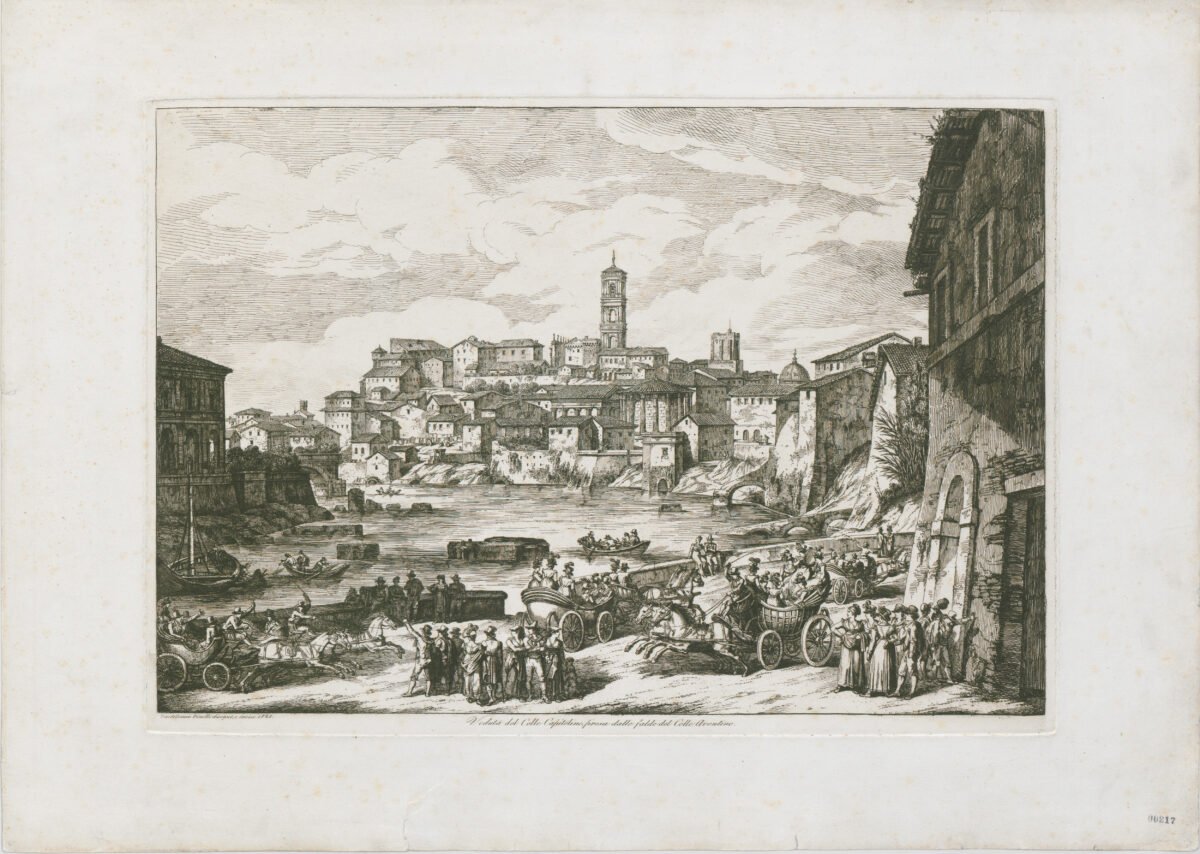 <span class="numbwork">1634</span > <span class="bullwork">•</span > Vista del Capitolio (tomada desde el pie del monte Aventino) - Image 2