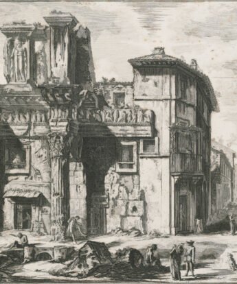 <span class="numbwork">1636</span > <span class="bullwork">•</span > Vista de los restos del Foro de Nerva