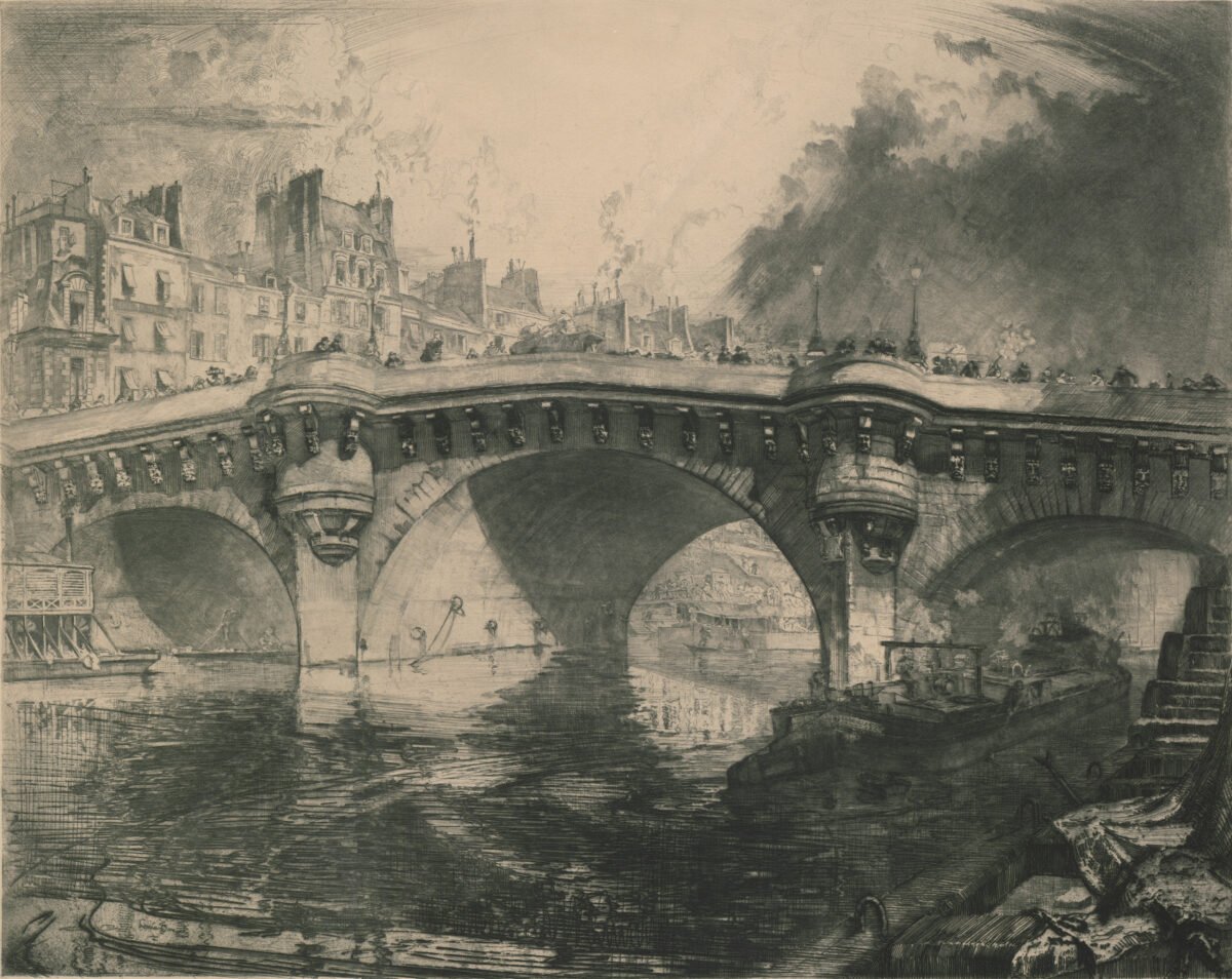 <span class="numbwork">1637</span > <span class="bullwork">•</span > Vista del Pont Neuf