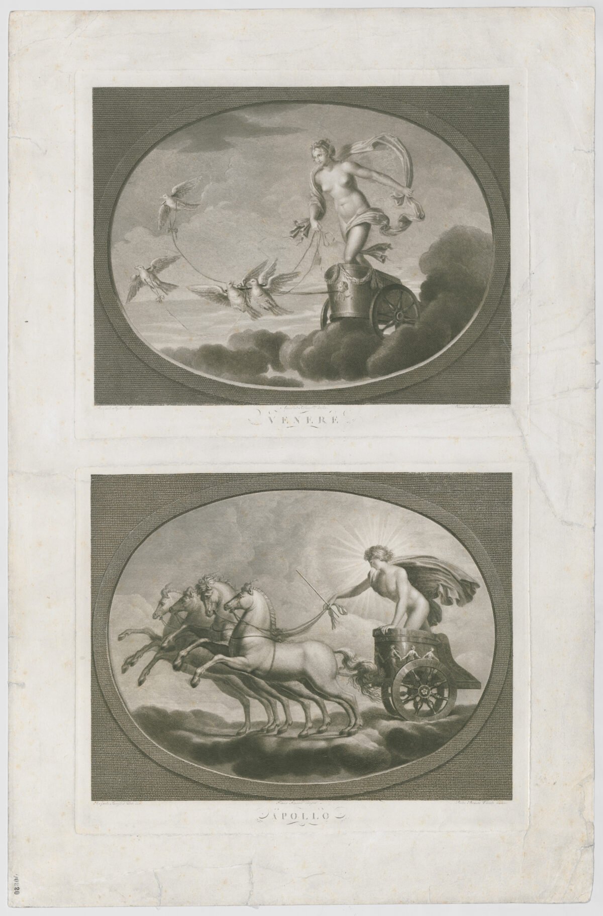 <span class="numbwork">1641</span > <span class="bullwork">•</span > Venus cabalgando en su carro - Apolo sobre su carro - Image 3