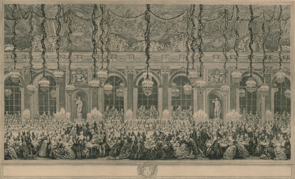 <span class="numbwork">1644</span > <span class="bullwork">•</span > Decoración del Salón de los espejos de Versalles (1)