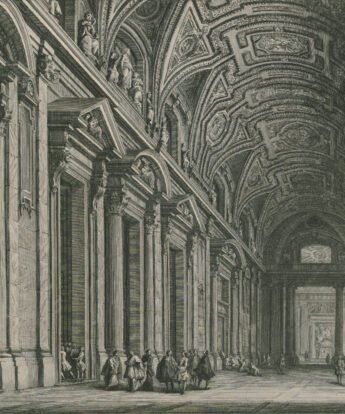 <span class="numbwork">1653</span > <span class="bullwork">•</span > Entrada de la Basílica de San Pedro (Vaticano)