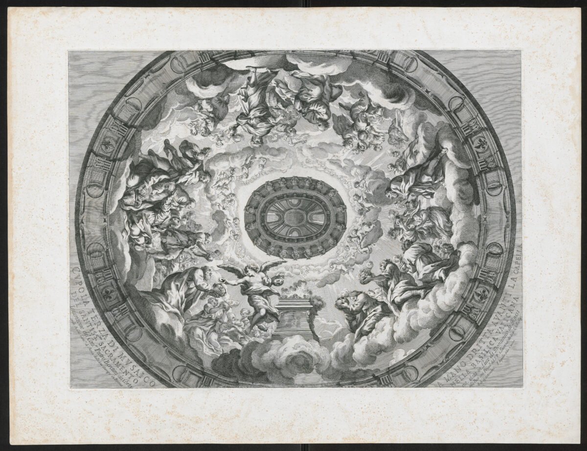 <span class="numbwork">1654</span > <span class="bullwork">•</span > Tercera cúpula del mosaico en la Basílica de San Pedro (Vaticano) - Image 2