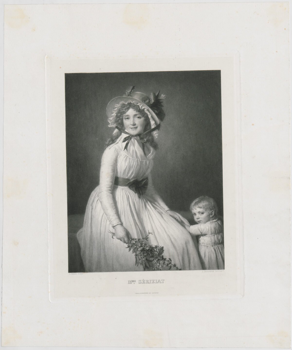 <span class="numbwork">1660</span > <span class="bullwork">•</span > Madame Pierre Seriziat con su hijo - Image 2