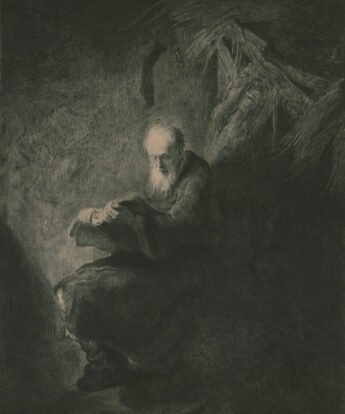 <span class="numbwork">1662</span > <span class="bullwork">•</span > Ermitaño leyendo