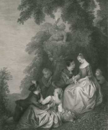 <span class="numbwork">1663</span > <span class="bullwork">•</span > Conversación galante en un parque