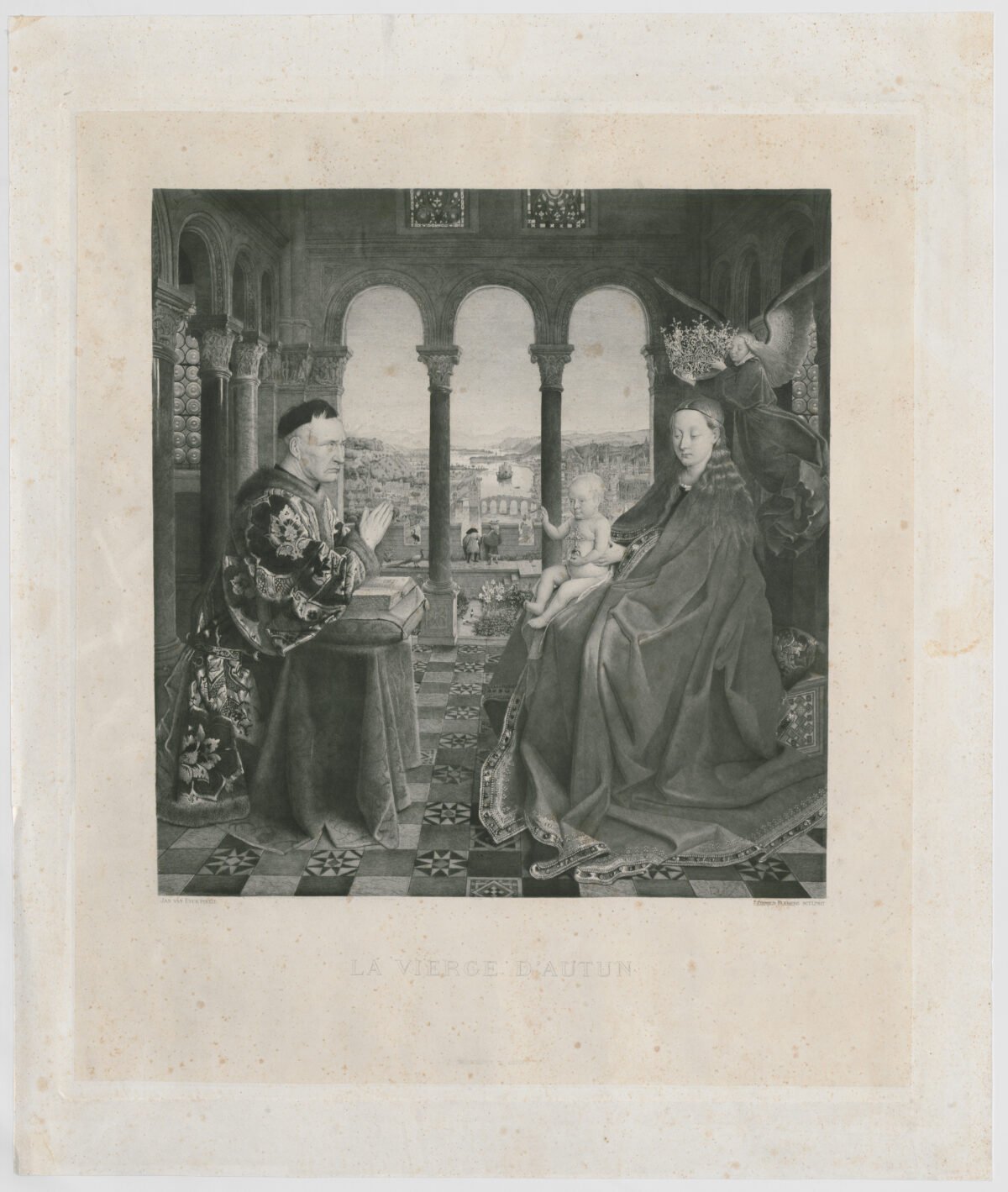 <span class="numbwork">1664</span > <span class="bullwork">•</span > La Virgen del canciller Nicolás Rolin - Image 2