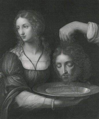 <span class="numbwork">1670</span > <span class="bullwork">•</span > Salomé recibiendo a la cabeza de Juan el Bautista