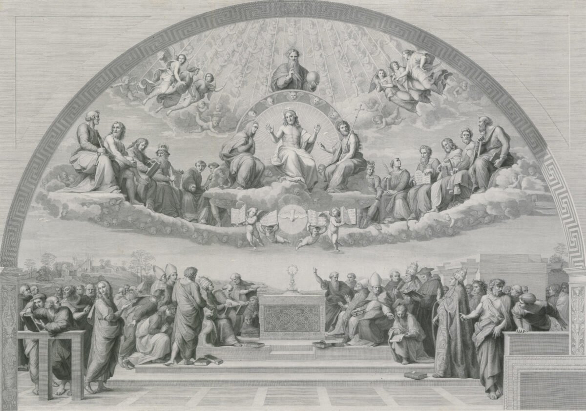<span class="numbwork">1675</span > <span class="bullwork">•</span > La disputa del sacramento