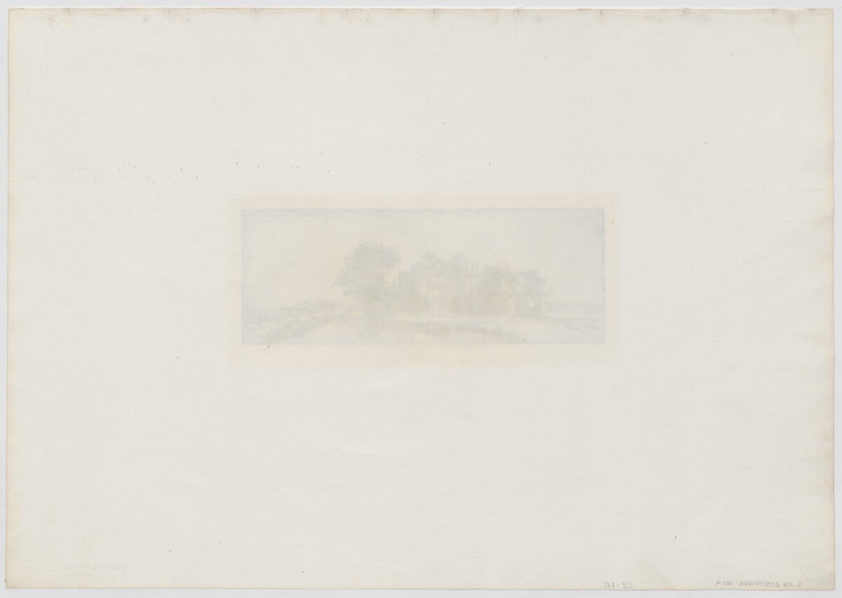 <span class="numbwork">0202</span > <span class="bullwork">•</span > Paisaje con un canal y una empalizada - Image 3