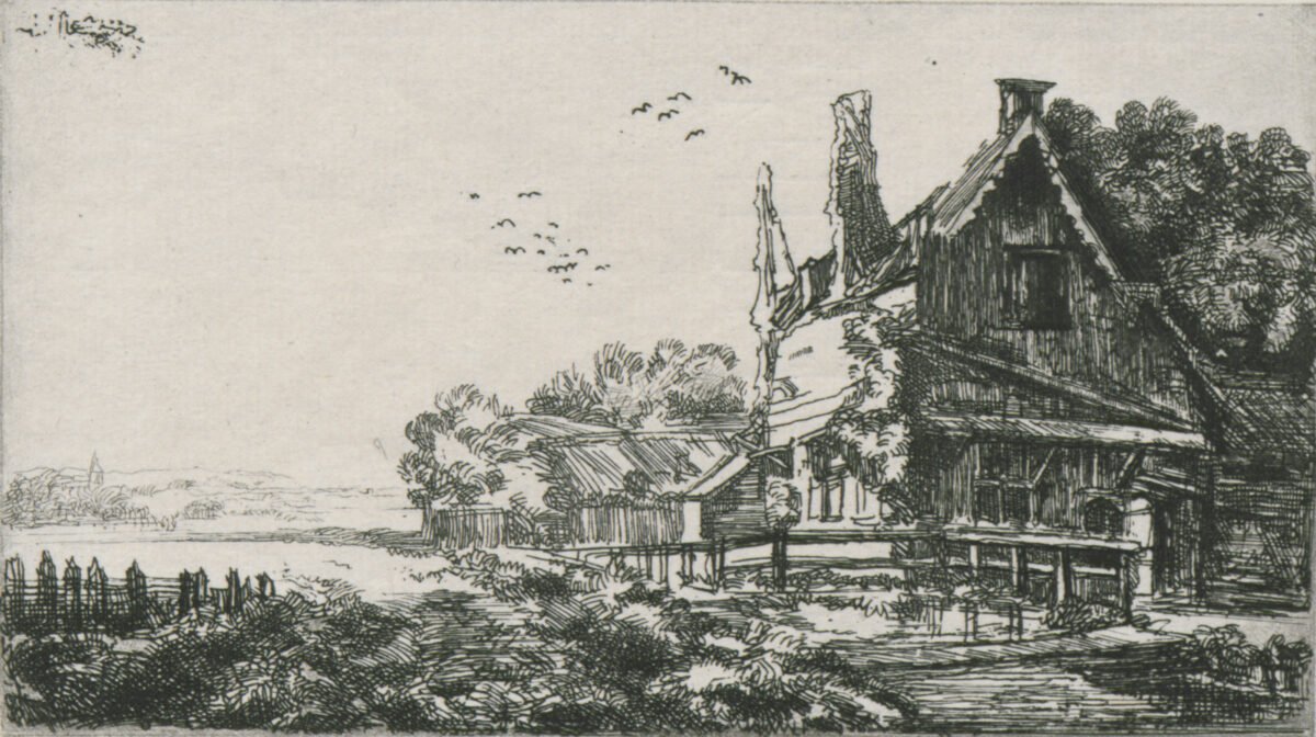 <span class="numbwork">0205</span > <span class="bullwork">•</span > Paisaje de la casa con tres chimeneas