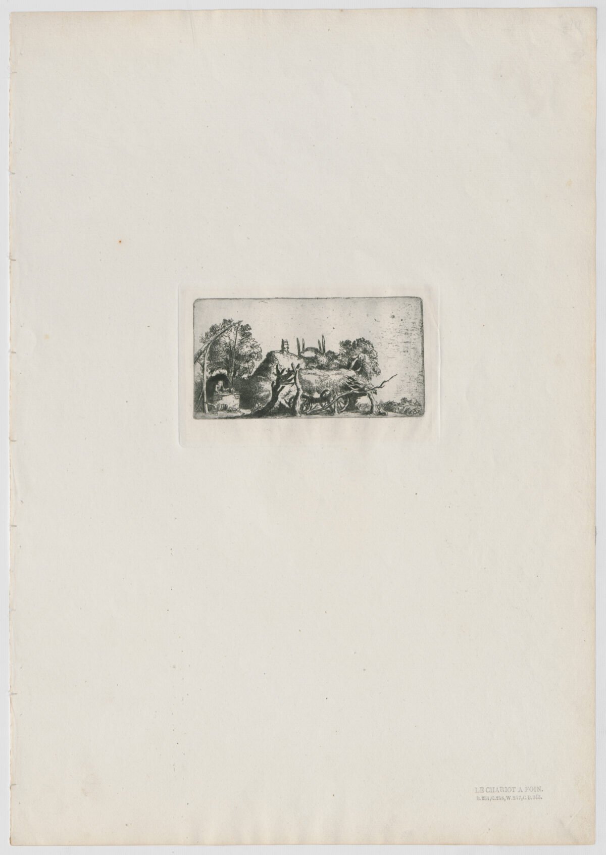 <span class="numbwork">0206</span > <span class="bullwork">•</span > Paisaje con pozo y carreta - Image 2