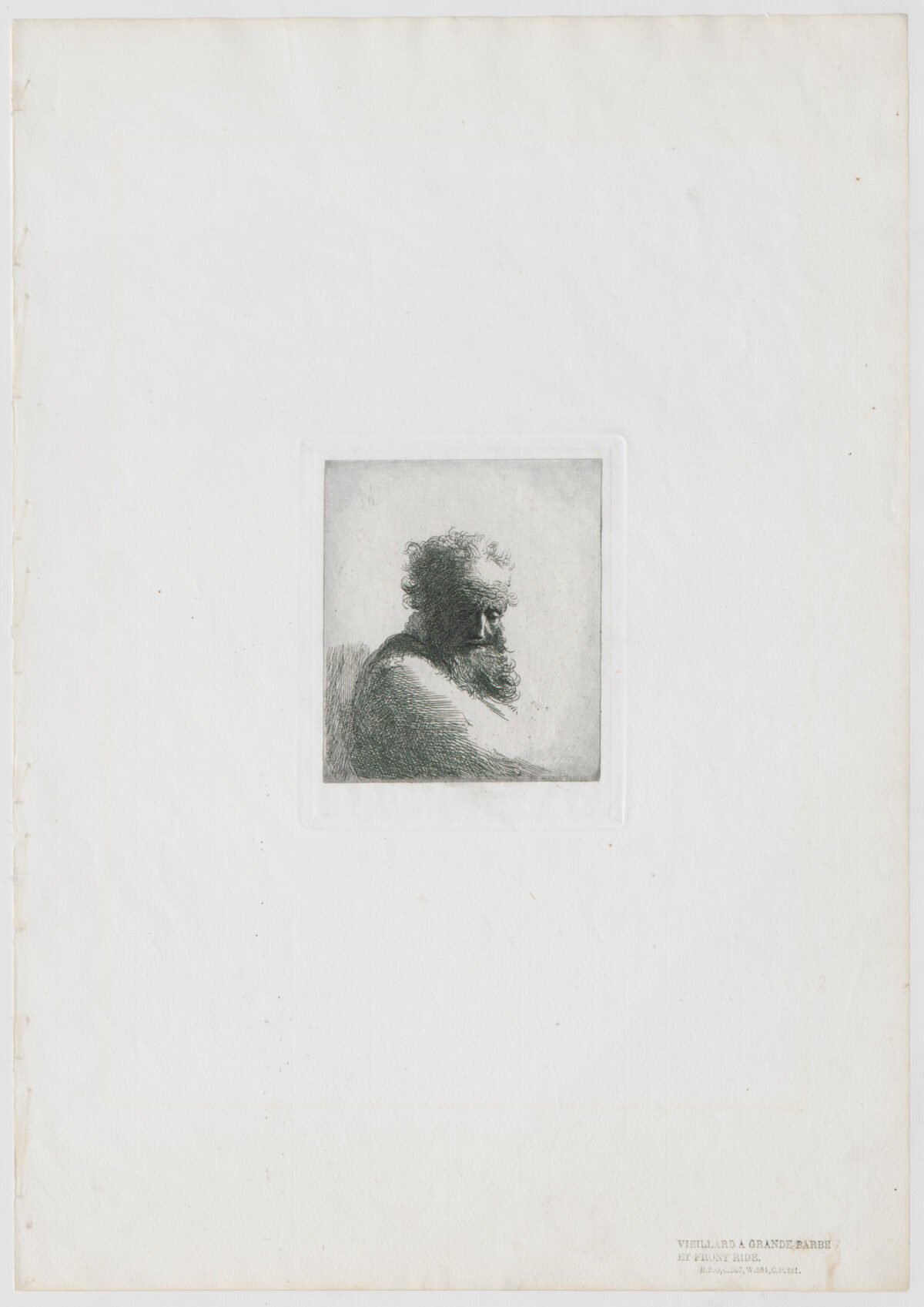 <span class="numbwork">0212</span > <span class="bullwork">•</span > Anciano con barba larga y frente arrugada - Image 2