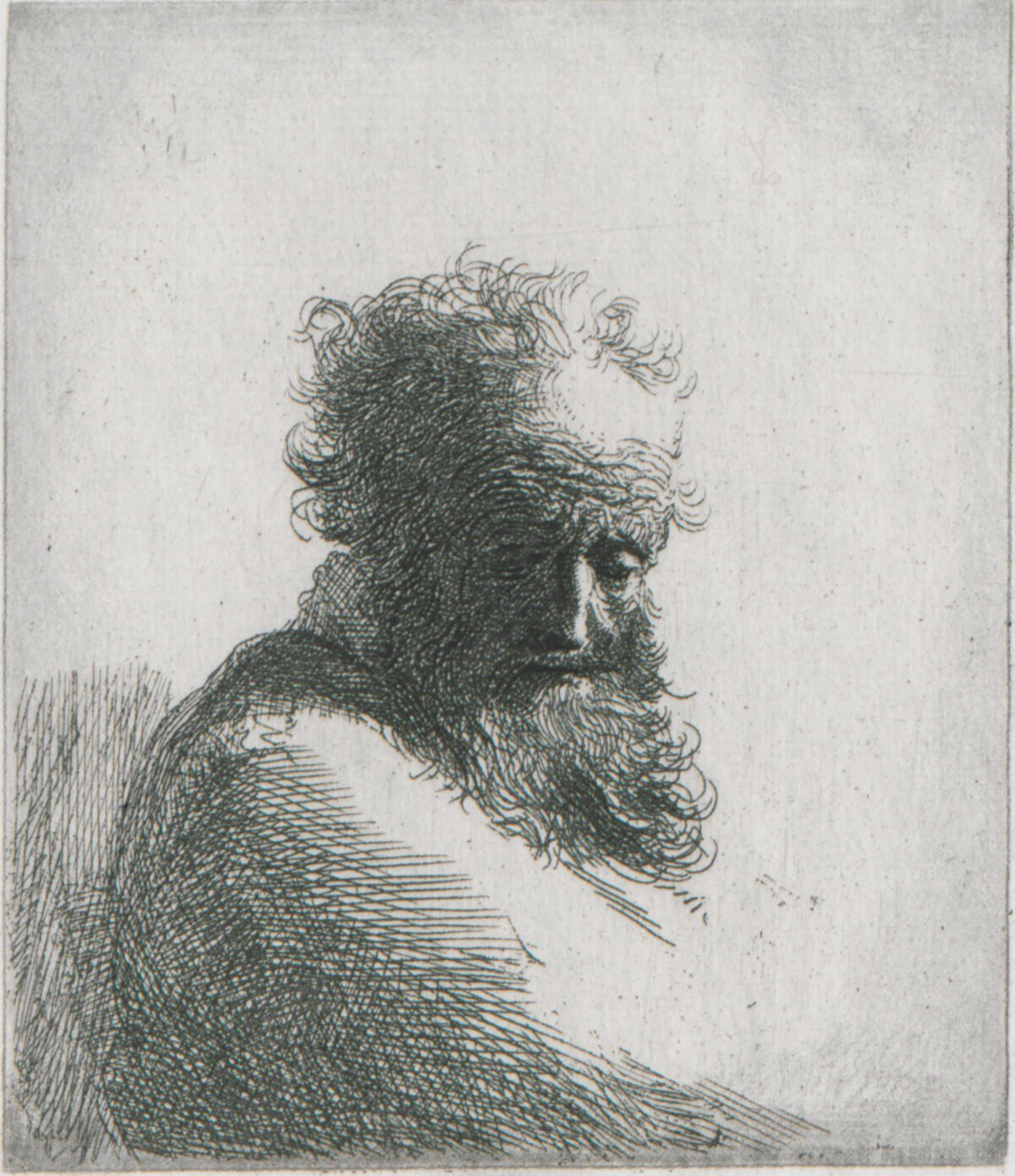 <span class="numbwork">0212</span > <span class="bullwork">•</span > Anciano con barba larga y frente arrugada