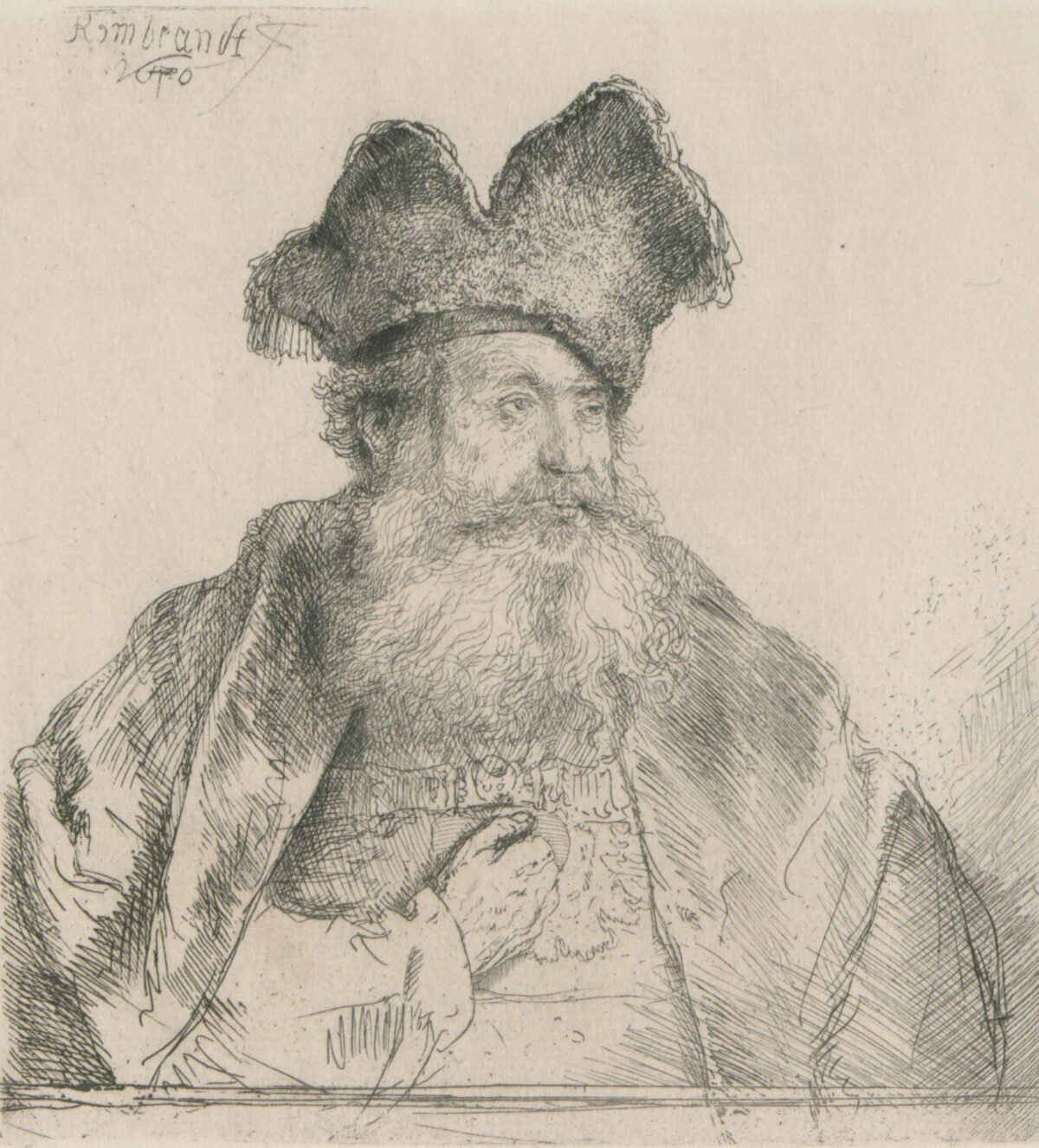 <span class="numbwork">0217</span > <span class="bullwork">•</span > Anciano con gorro de piel dividido