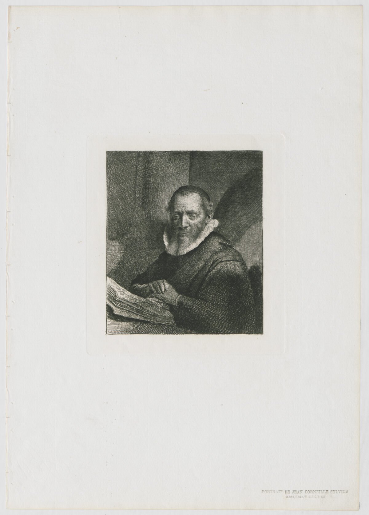 <span class="numbwork">0218</span > <span class="bullwork">•</span > Retrato de Jean Corneille Sylvius (predicador) - Image 2