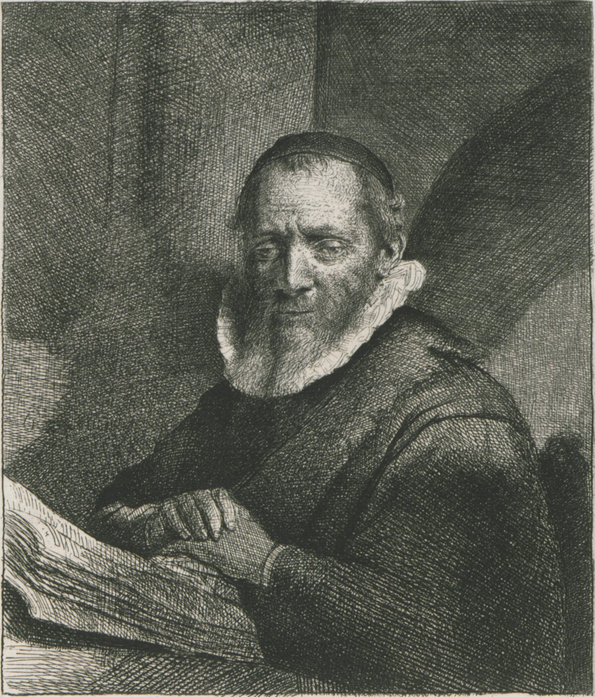 <span class="numbwork">0218</span > <span class="bullwork">•</span > Retrato de Jean Corneille Sylvius (predicador)