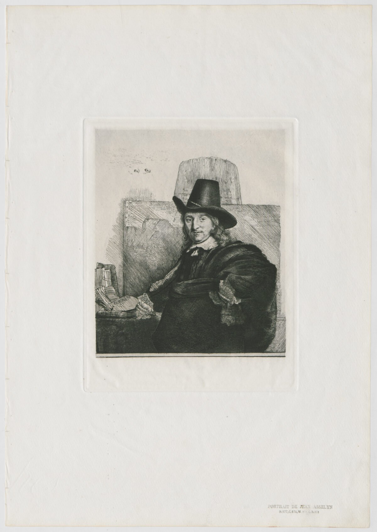 <span class="numbwork">0224</span > <span class="bullwork">•</span > Retrato de Jan Asselyn (pintor) - Image 2