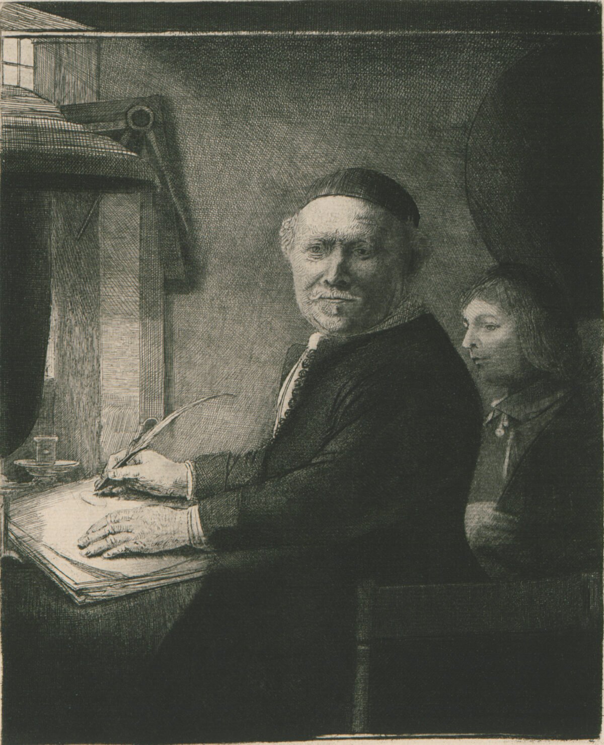 <span class="numbwork">0226</span > <span class="bullwork">•</span > Retrato de Lieven Willemsz van Coppenol (placa pequeña)