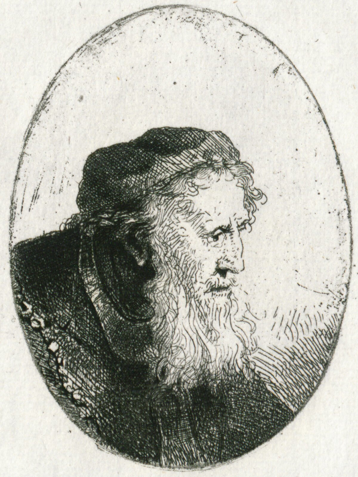 <span class="numbwork">0236</span > <span class="bullwork">•</span > Anciano con barba larga y gorro
