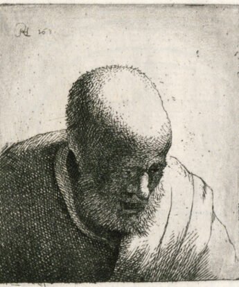 <span class="numbwork">0239</span > <span class="bullwork">•</span > Busto de hombre calvo con la boca abierta (mirando hacia abajo)