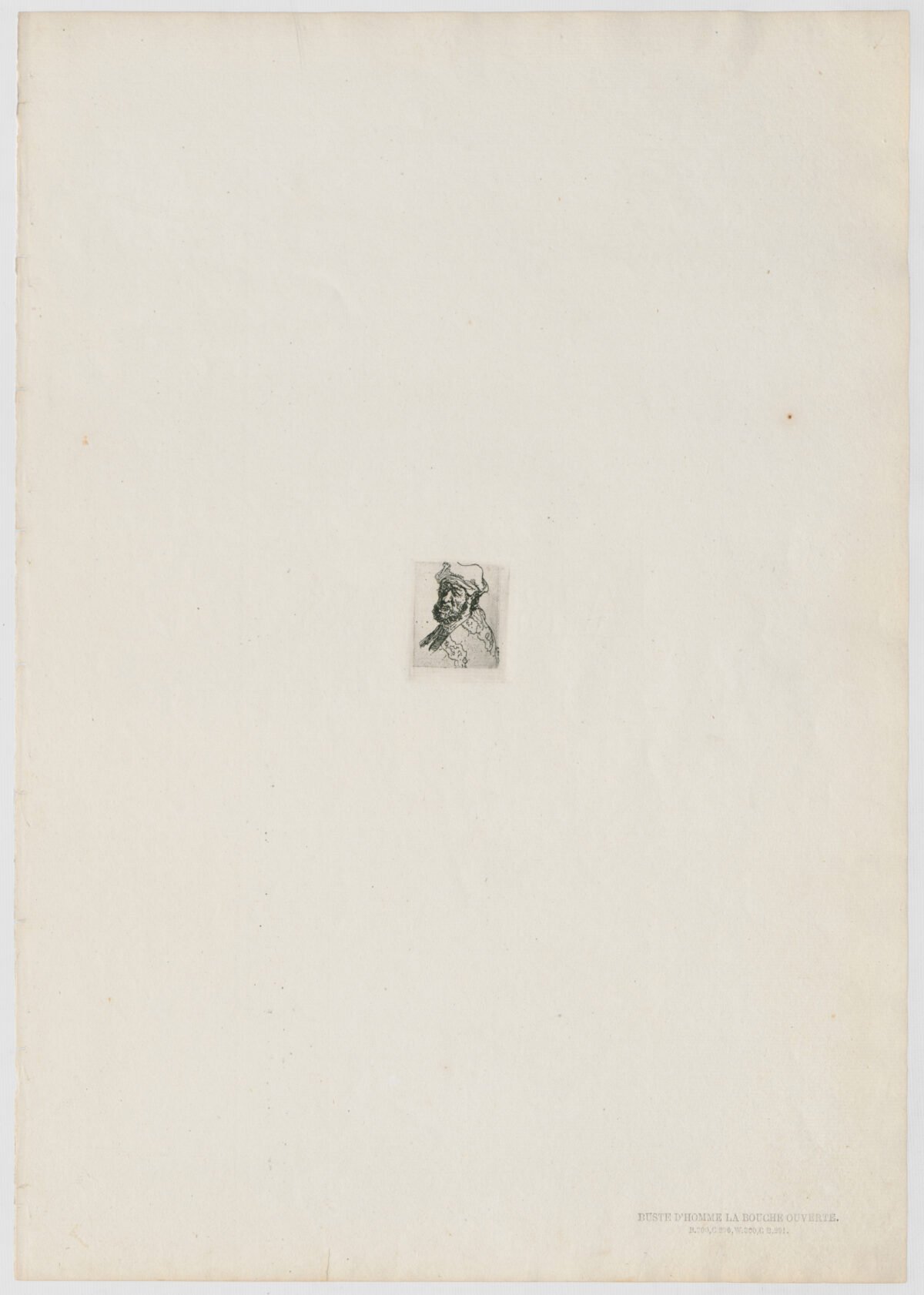 <span class="numbwork">0241</span > <span class="bullwork">•</span > Busto de hombre llorando (tres cuartos a la izquierda) - Image 2