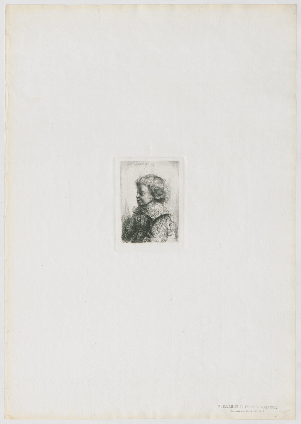 <span class="numbwork">0250</span > <span class="bullwork">•</span > Retrato de un niño (de perfil) - Image 2