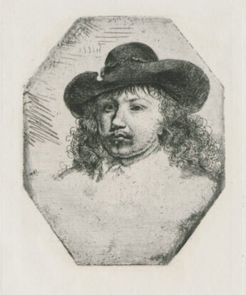<span class="numbwork">0260</span > <span class="bullwork">•</span > Busto de hombre joven con un sombrero de ala ancha