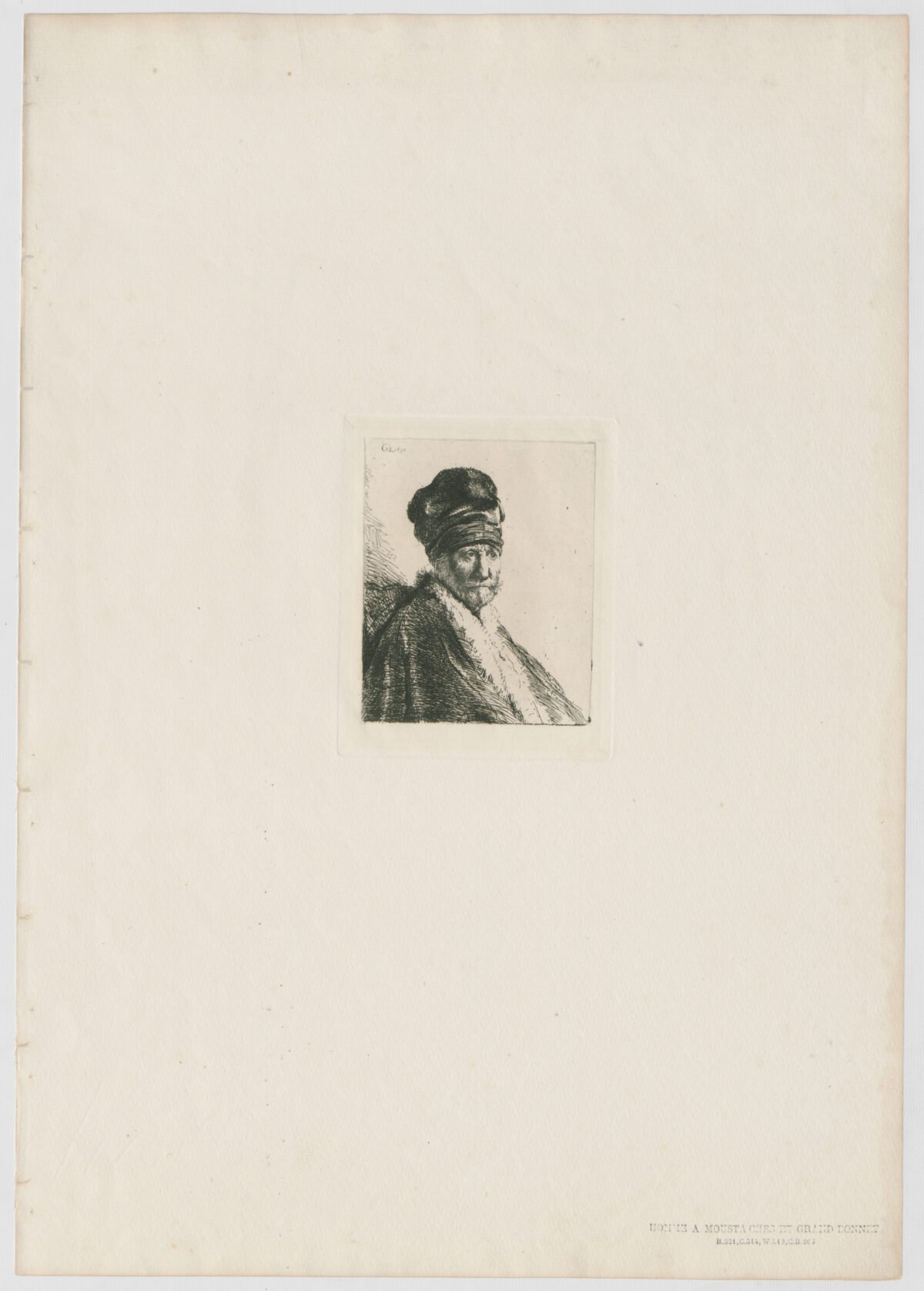<span class="numbwork">0261</span > <span class="bullwork">•</span > Busto de hombre con gorra alta - Image 2