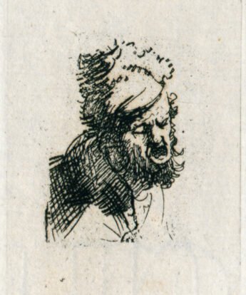 <span class="numbwork">0267</span > <span class="bullwork">•</span > Busto de hombre gritando y con una gorra de piel