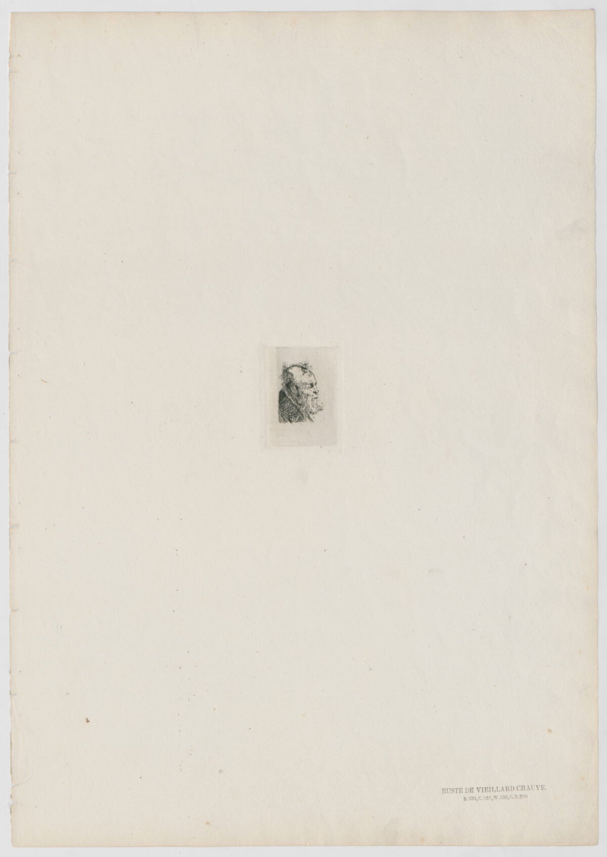 <span class="numbwork">0271</span > <span class="bullwork">•</span > Busto de un anciano calvo - Image 2
