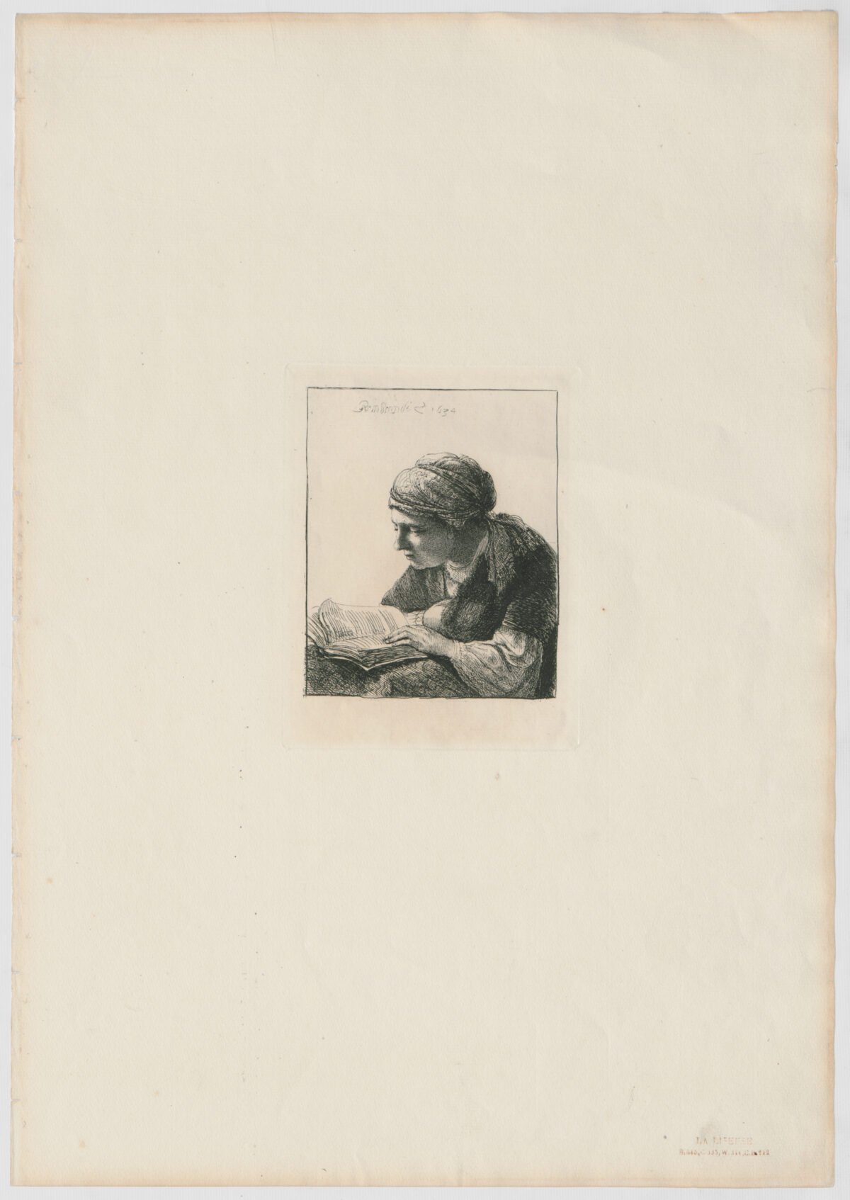 <span class="numbwork">0281</span > <span class="bullwork">•</span > Mujer leyendo - Image 2